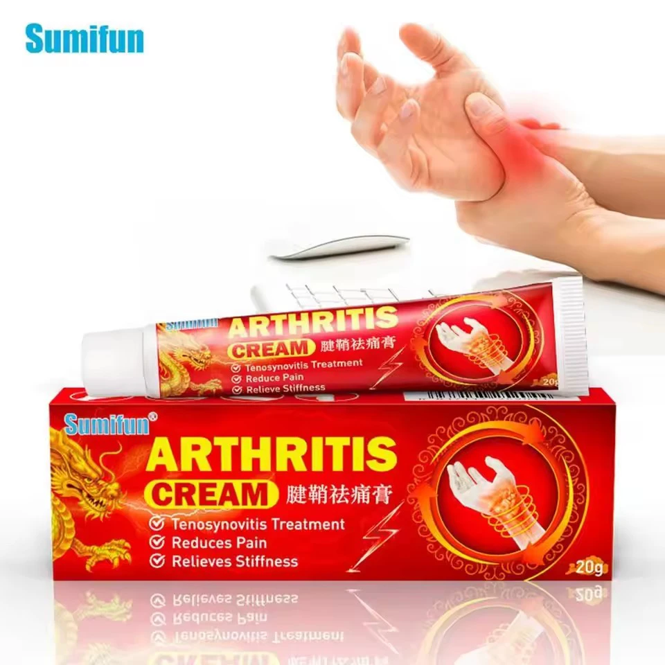 Sumifun Capsicum Arthritis Cream Hot Rheumatoid Arthritis Joint Knee Pain Relief 20g