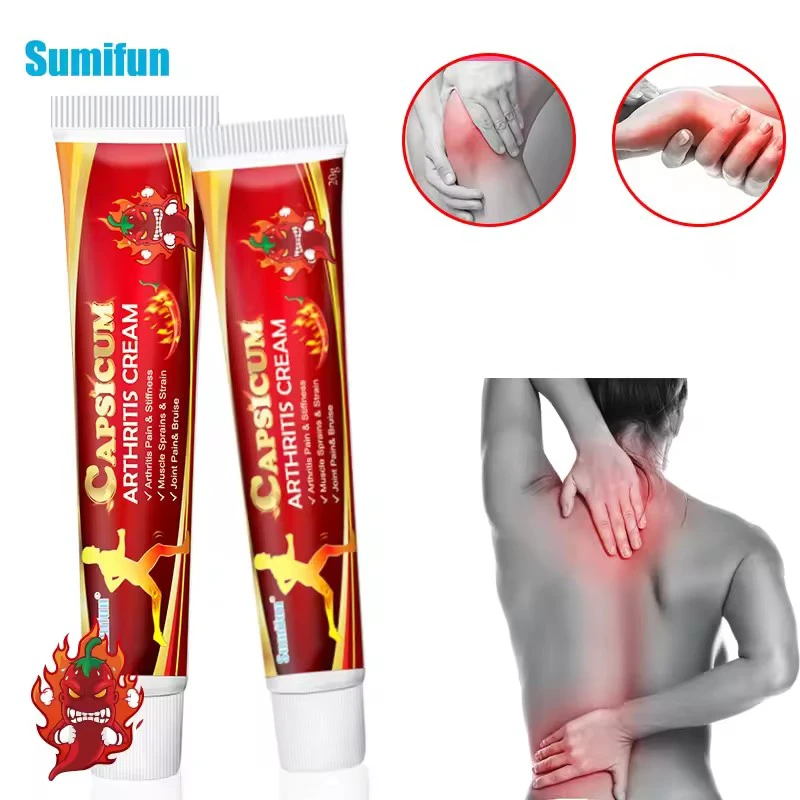 20g Sumifun Capsicum Arthritis Warming Cream For Back Pain Knee Pain Relief Chinese Medicine Ointment Joint Pain Ointment