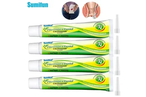 Sumifun Hemorrhoid Remover Ointment Internal External Piles Treatment Cream Anal Itch Pain Relief Chinese Herbal Medicine